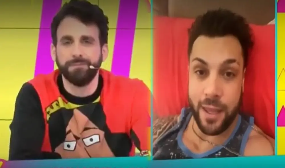 Nicola Porcella jura que su época en Esto es guerra es cosa del pasado. Foto: captura Willax Nicola Porcella jura que su época en Esto es guerra es cosa del pasado. Foto: captura Willax