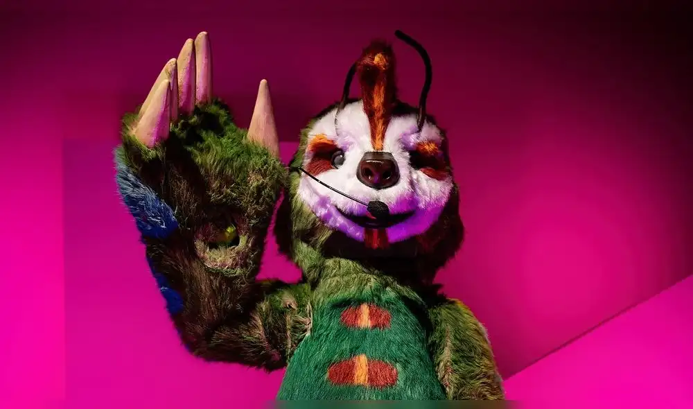 El 'Perezoso' en ¿Quién es la máscara? 2021. Foto: Instagram