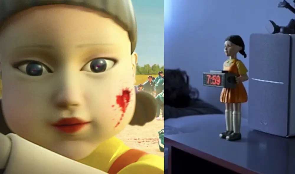 Seguidores de Squid game diseñan alarma basada en la serie. Foto: composición/captura