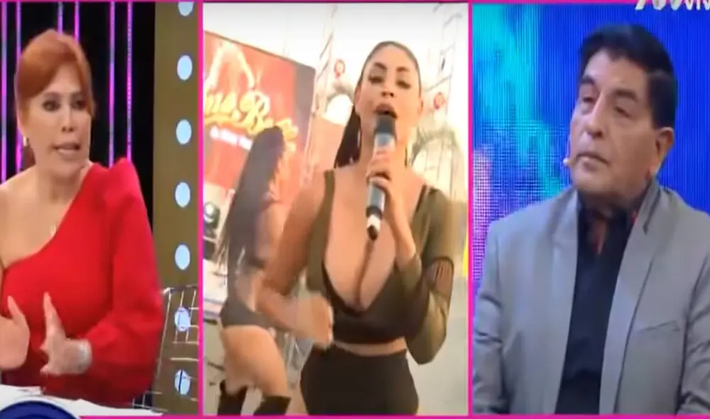 Nilver Huarac señala que formó una sociedad con Pamela Franco. Foto: captura ATV