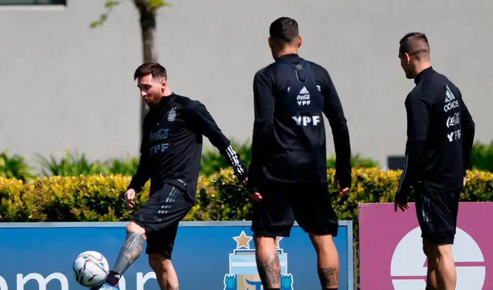 Argentina se encuentra en la segunda casilla de las Eliminatorias Qatar 2022 con 22 puntos. Foto: EFE Argentina se encuentra en la segunda casilla de las Eliminatorias Qatar 2022 con 22 puntos. Foto: EFE