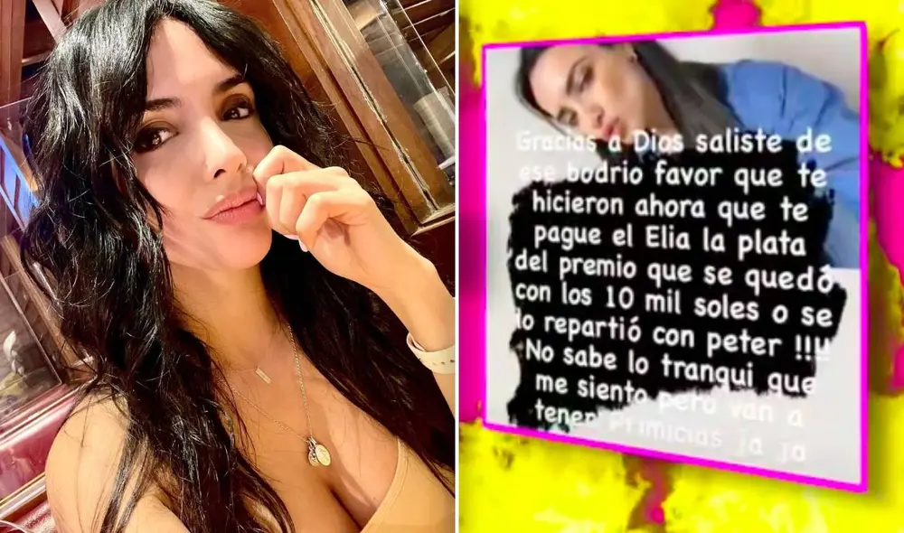 Amor y fuego presentó la controversial publicación de la madre de Rosángela Espinoza. Foto: composición Instagram / Willax