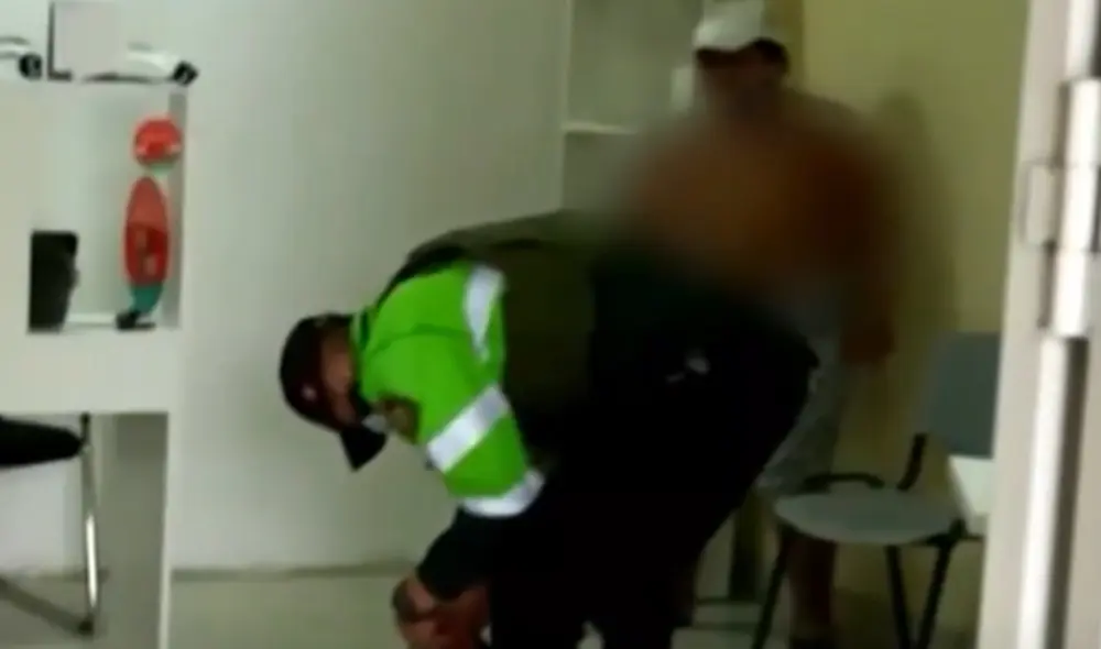 Carmen Saavedra Flores de 33 años es conocida como ‘Big Mama’. Foto: captura de América TV Carmen Saavedra Flores de 33 años es conocida como ‘Big Mama’. Foto: captura de América TV