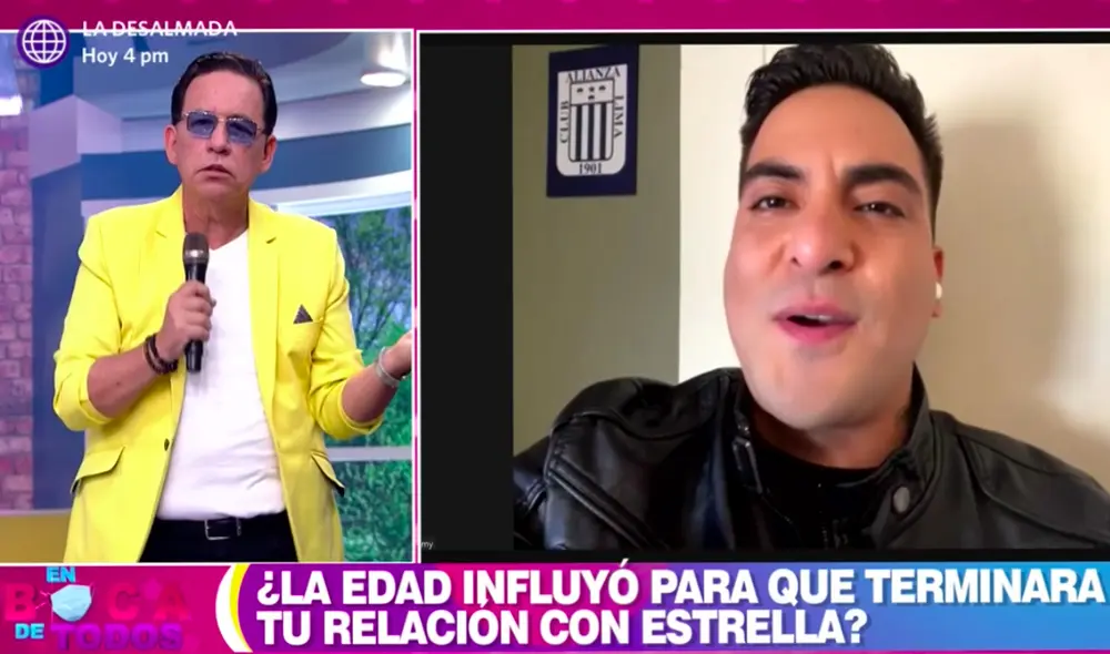 Tommy Portugal se enlazó con En bcoa de todos para hablar de la orquesta Caribeños de Guadalupe. Foto: captura América TV