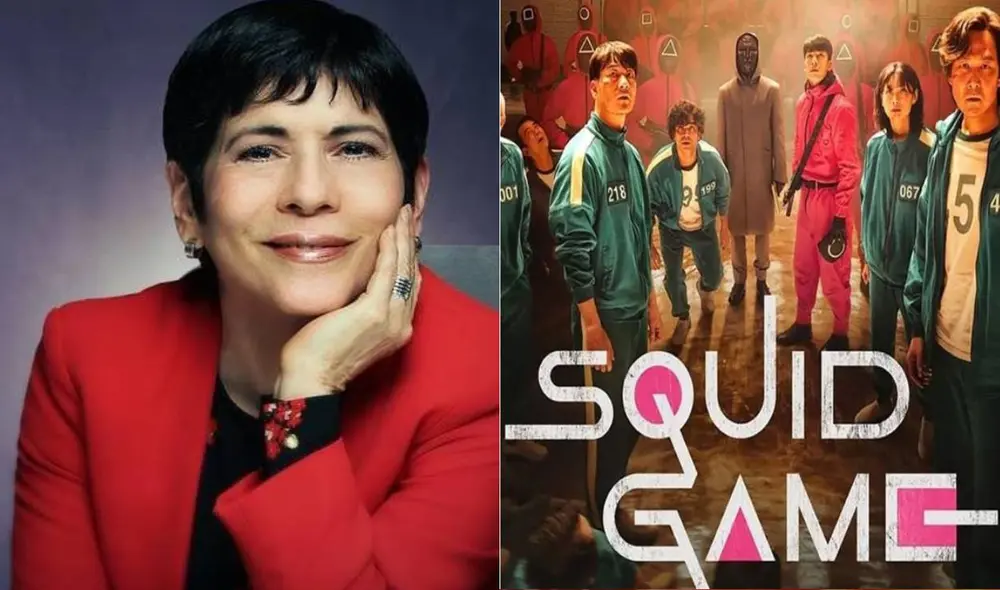 Cecilia Barraza preocupada porque las personas no se dan cuenta de lo peligroso que es normalizar series violentas. Foto: composición Cecilia Barraza/Facebook, Netflix/Instagram