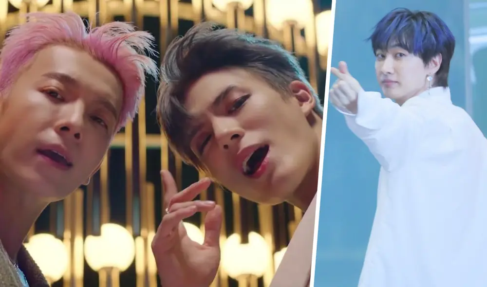 Eunhyuk sale de Corea para asistir al evento K-pop Party en Dubai. Aquí, su gesto hacia Donghae y Jeno antes de abordar avión. Foto: composición/SM