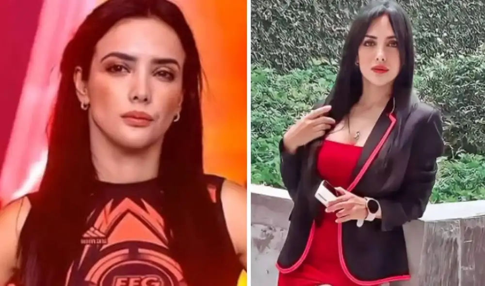 Rosángela Espinoza fue eliminada de Esto es guerra. Foto: captura de América TV - Instagram
