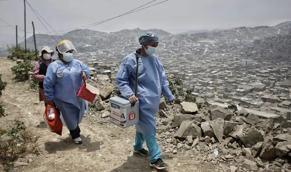 Estrategia Vamos a tu encuentro ¡Vacúnate ya! se lanzó a inicios de setiembre. Foto: Antonio Melgarejo/La República Estrategia Vamos a tu encuentro ¡Vacúnate ya! se lanzó a inicios de setiembre. Foto: Antonio Melgarejo/La República