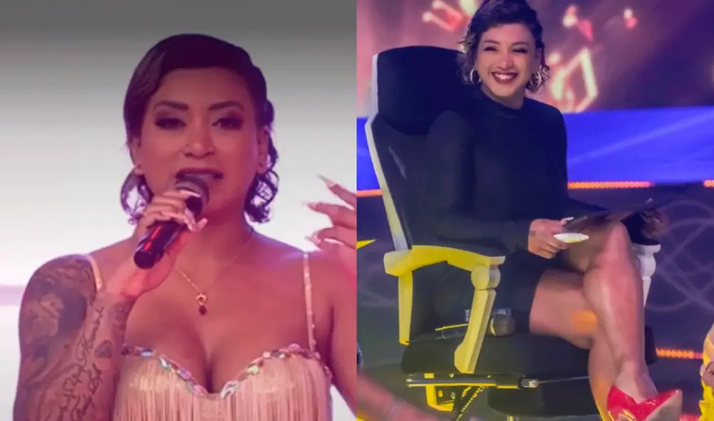 La salsera Paula Arias respeta las opiniones de los demás respecto de su relación con el futbolista. Foto: Paula Arias/Instagram/captura de América TV