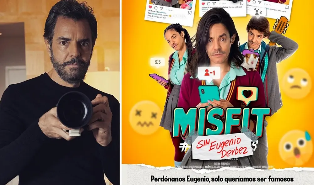 Misfit llegará a la pantalla grande este jueves 14 de octubre. Foto: composición/Instagram/@ederbez/@enchufetv