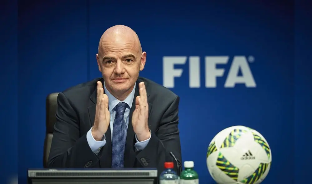 El jefe de la FIFA visitará Chile en los próximos días para explicar la idea de un nuevo calendario futbolístico. Foto: AFP