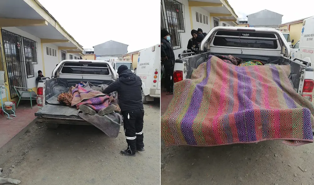 Los trabajadores fueron trasladados al centro de salud, pero el médico solo pudo certificar la muerte. Foto: PNP Los trabajadores fueron trasladados al centro de salud, pero el médico solo pudo certificar la muerte. Foto: PNP