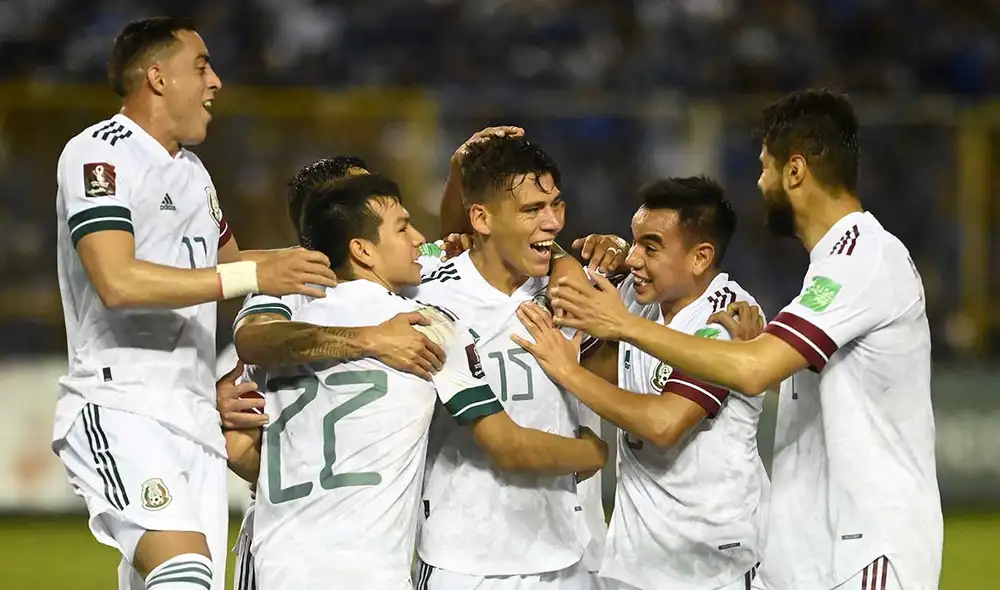 México venció 1-0 a El Salvador hace un par de meses. Fotos: AFP