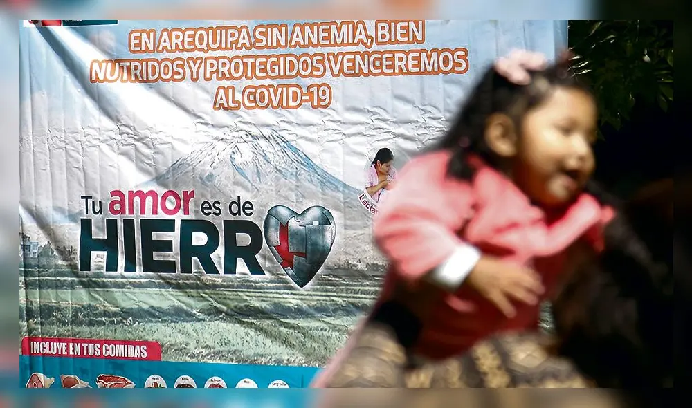 Déficit. En la provincia de Arequipa el 30% presenta anemia. Foto: Rodrigo Talavera Déficit. En la provincia de Arequipa el 30% presenta anemia. Foto: Rodrigo Talavera