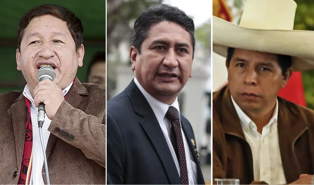 Bellido lanzó mensaje de confrontación contra el presidente Castillo por el tema de la constituyente. Foto: composición La República Bellido lanzó mensaje de confrontación contra el presidente Castillo por el tema de la constituyente. Foto: composición La República