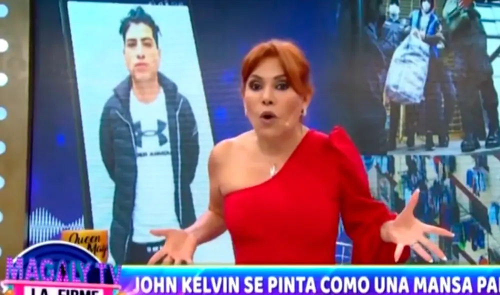 Magaly Medina no cree en arrepentimiento de John Kelvin. Foto: captura/ATV