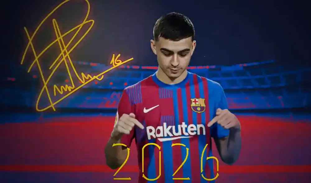 'Pedri' lleva 56 encuentros y cuatro goles con el Barcelona. Foto: FC Barcelona 'Pedri' lleva 56 encuentros y cuatro goles con el Barcelona. Foto: FC Barcelona