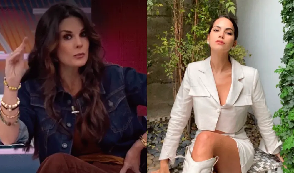 La conductora Rebeca Escribens cuestionó que la dulzura de Valeria Piazza afectó a su grupo de trabajo. Foto: Valeria Piazza/ Instagram/ Captura América Tv