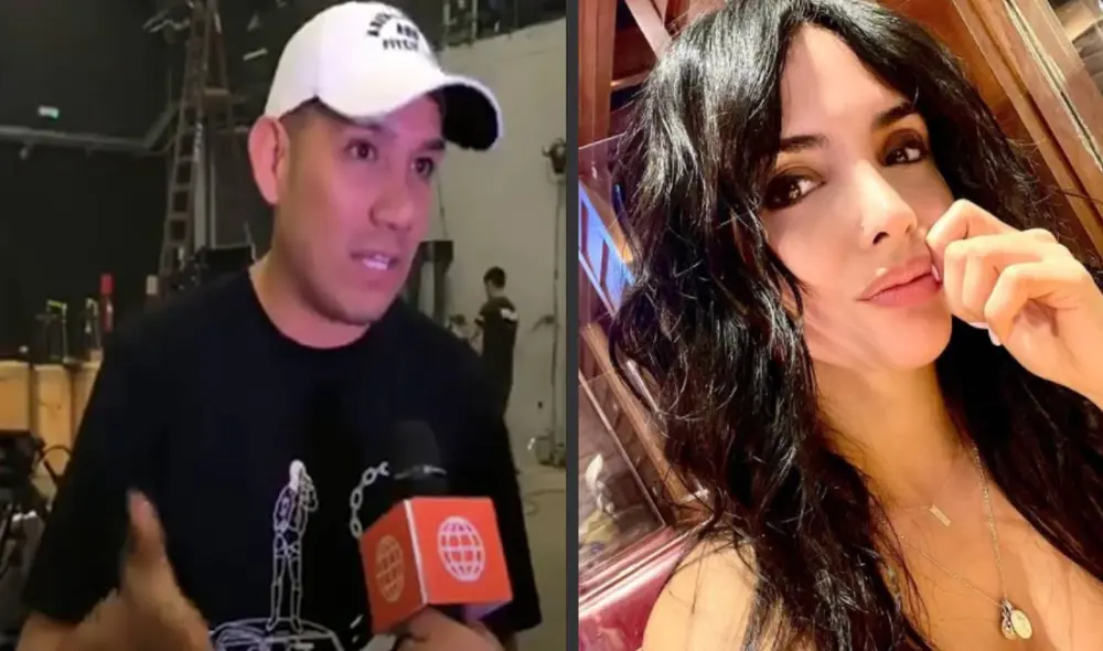 Peter Fajardo se defiende y niega la versión de la señora. Foto: composición captura/América TV, Instagram