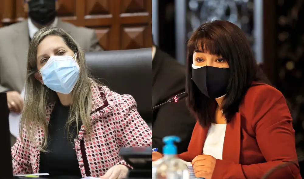 “Lamento que la premier Mirtha Vásquez haya anunciado una reunión conmigo para el día viernes cuando no hubo un acuerdo sobre la fecha", señaló María del Carmen Alva. Foto: composición/Congreso/Presidencia “Lamento que la premier Mirtha Vásquez haya anunciado una reunión conmigo para el día viernes cuando no hubo un acuerdo sobre la fecha", señaló María del Carmen Alva. Foto: composición/Congreso/Presidencia