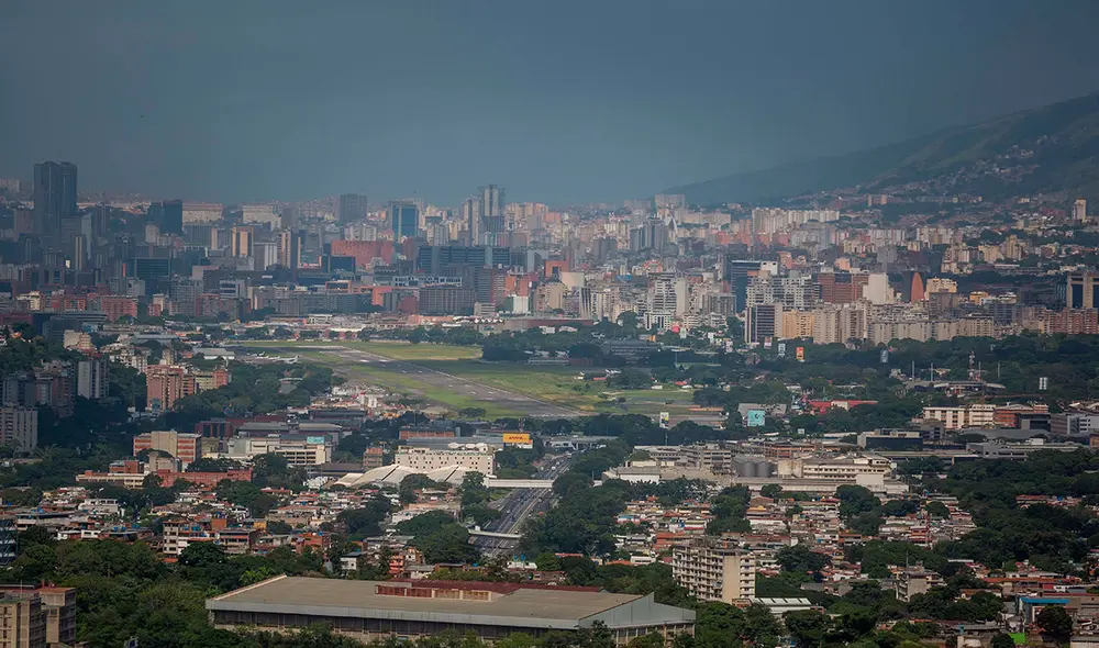 El apagón fue mayormente en Caracas. Foto: EFE El apagón fue mayormente en Caracas. Foto: EFE