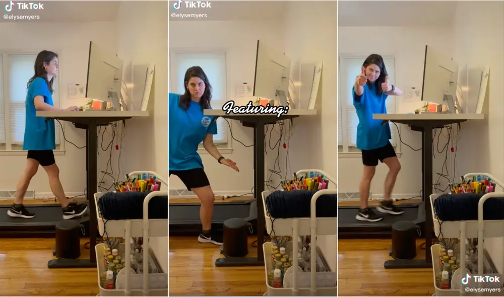 Según contó la autora de este viral que suma casi tres millones y medio de reproducciones, ahora se siente más concentrada.  Foto: captura de video de TikTok