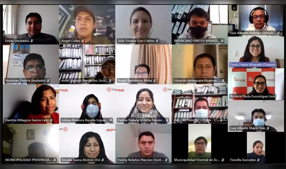 Personal de 46 municipalidades ancashinas fueron capacitados para agilizar proyectos de reconstrucción. Foto: ARCC. Personal de 46 municipalidades ancashinas fueron capacitados para agilizar proyectos de reconstrucción. Foto: ARCC.