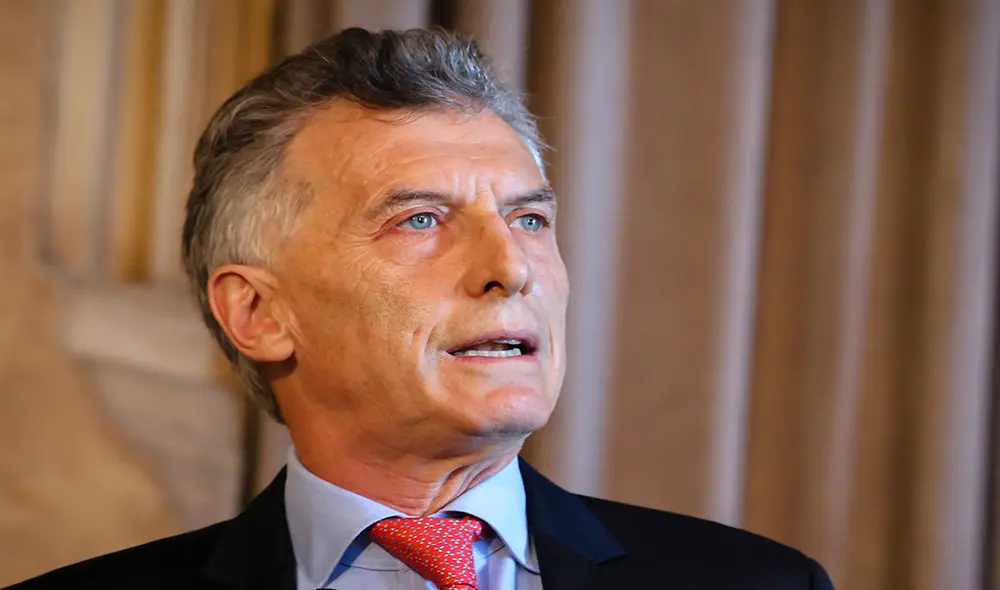 Mauricio Macri declaró que "la gente va a castigar" a Pedro Castillo "si él hace políticas alocadas que no representan lo que ha hecho Perú". Foto: AFP