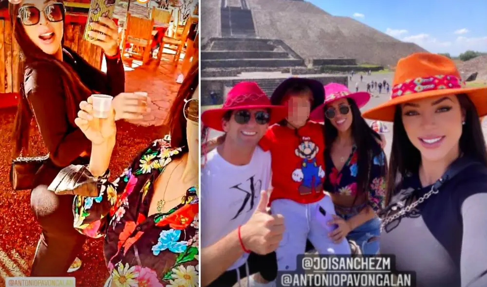 Antonio Pavón, el pequeño Antoñito y Joi Sánchez llegaron a México para pasar unos días con Sheyla Rojas, antes de la próxima operación del niño. Foto: composición Instagram Antonio Pavón, el pequeño Antoñito y Joi Sánchez llegaron a México para pasar unos días con Sheyla Rojas, antes de la próxima operación del niño. Foto: composición Instagram