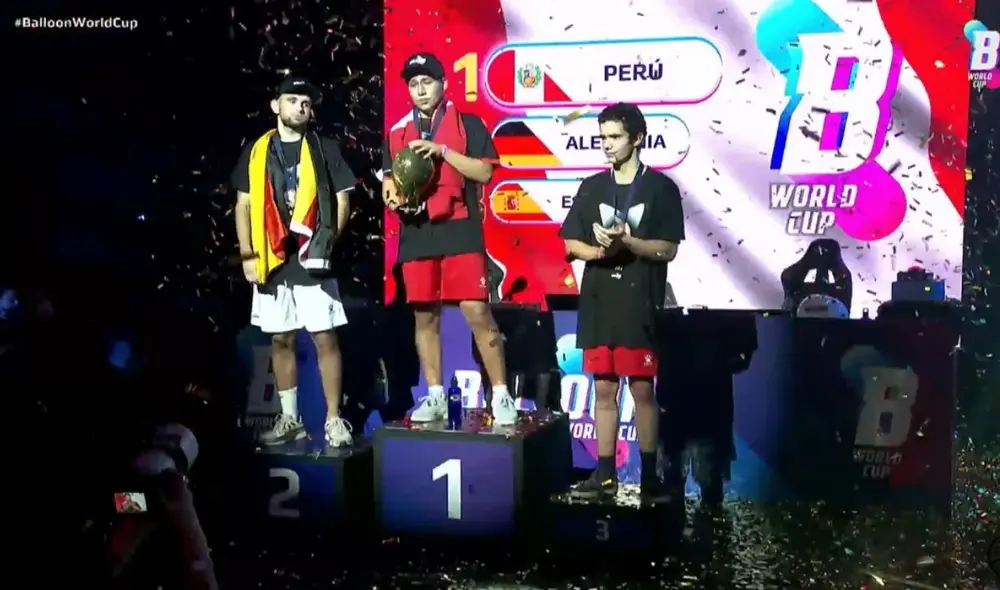 Francesco de la Cruz se proclamó campeón en el Mundial de Globos. Foto: Ballon World Cup.