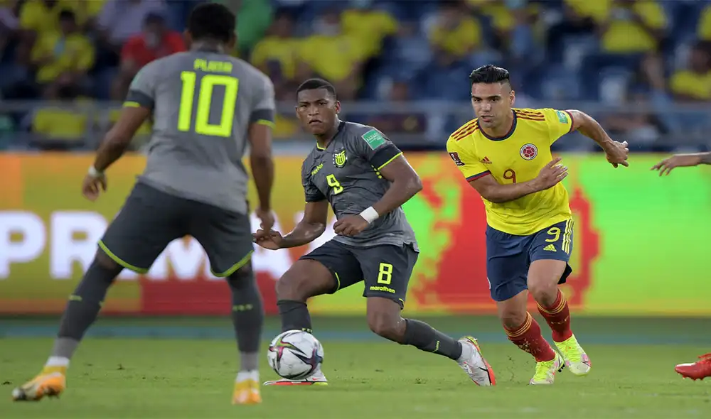 Ecuador y Colombia se ubican en la tercera y quinta casilla de la tabla respectivamente. Foto: Conmebol