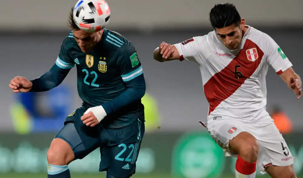 Perú cae ante Argentina por la fecha 12 de las Eliminatorias Qatar 2022. Foto: AFP Perú cae ante Argentina por la fecha 12 de las Eliminatorias Qatar 2022. Foto: AFP