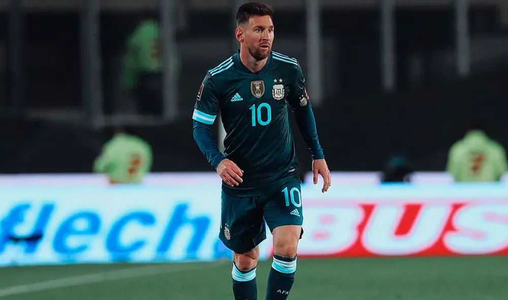 Lionel Messi se pronunció tras el triunfo ante Perú por eliminatorias. Foto: AFP
