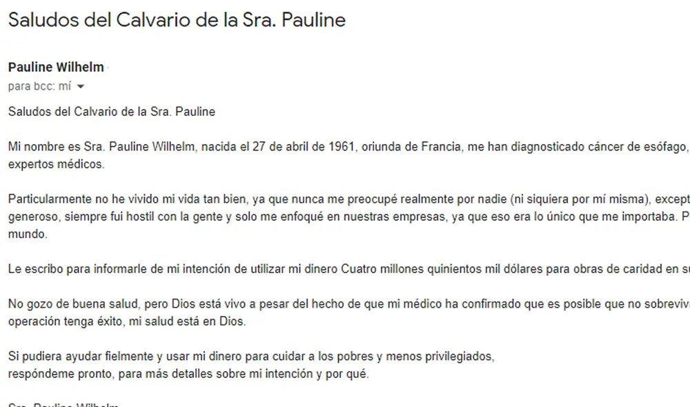 A estas estafas se les conoce como 'timo nigeriano'. Foto: La República
