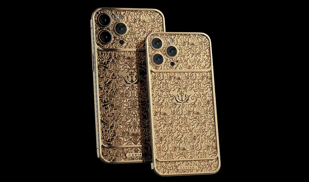 Solo se fabricarán nueve unidades de este teléfono en todo el mundo. Foto: Caviar