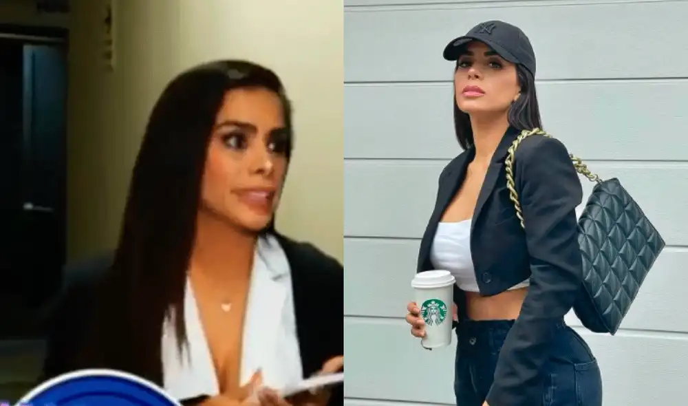 Carlos 'Tomate' Barraza abandonó entrevista en Magaly Tv porque no quería confrontarse con Vanessa López. Foto: Vanessa López/Instagram/Captura Magaly Tv