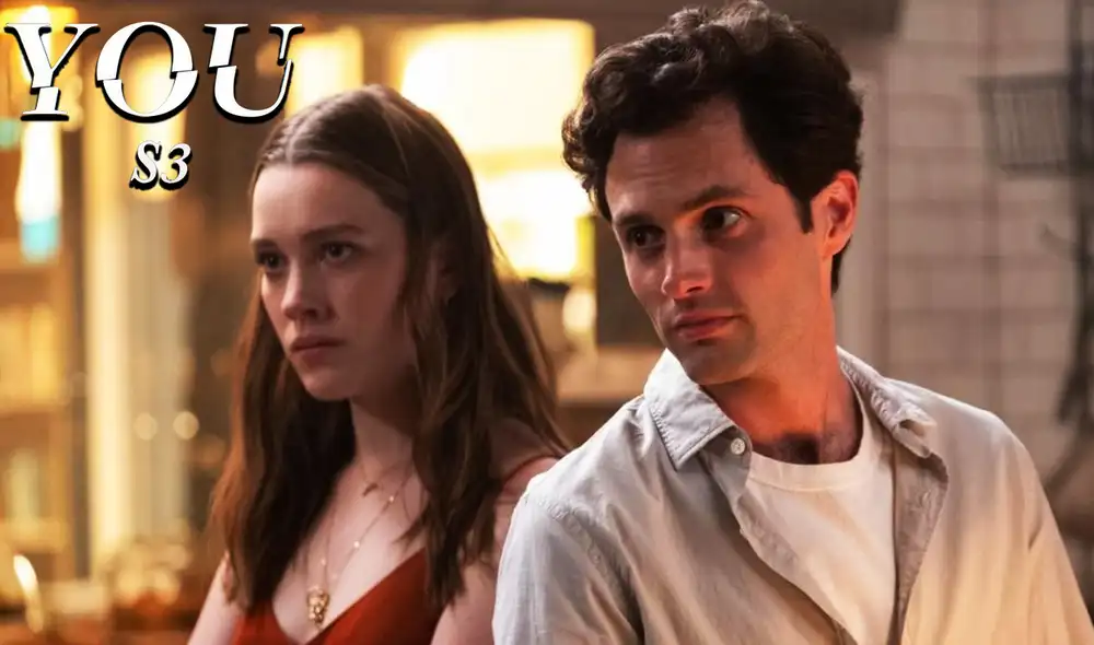 Love y Joe, la pareja seguirá cometiendo crímenes en la tercera temporada de You. Foto: Netflix