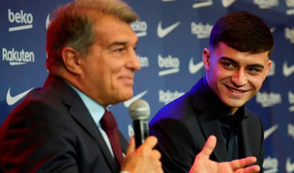 'Pedri' llegó al Barcelona en 2020. Foto: EFE 'Pedri' llegó al Barcelona en 2020. Foto: EFE