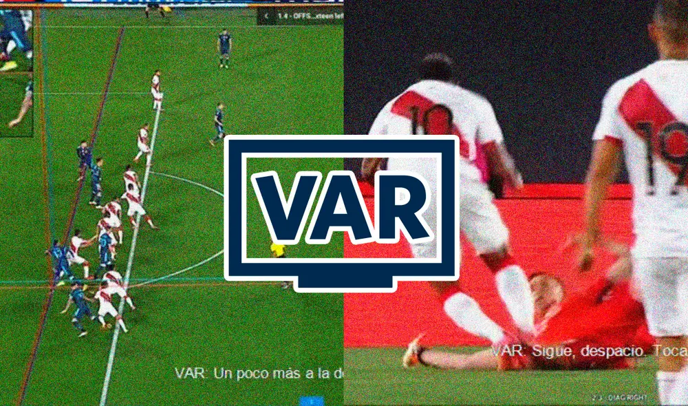 El VAR ayudó a confirmar algunas situaciones controversiales en el duelo Perú vs. Argentina. Foto: Conmebol