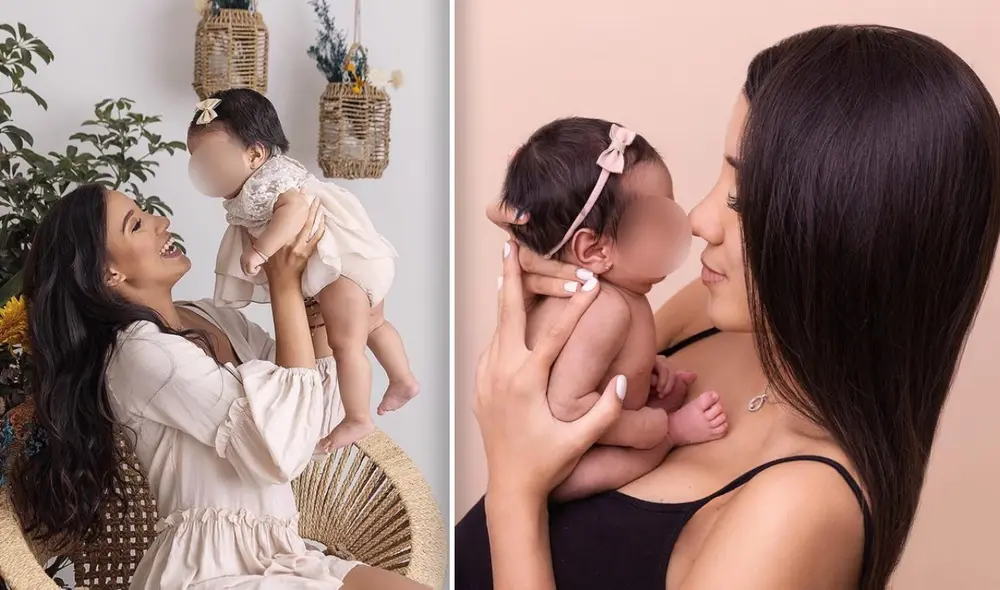 Samahara Lobatón dio a luz a su hija Xianna el 15 de octubre del 2020. Foto: composición Instagram Samahara Lobatón dio a luz a su hija Xianna el 15 de octubre del 2020. Foto: composición Instagram