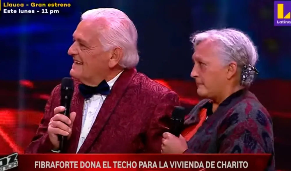 El argentino llegó al país hace muchos años. Tras su audición en La voz senior, se ganó el cariño del público. Foto: captura/Latina