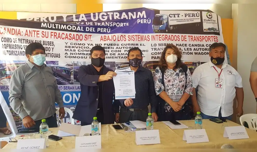 Dirigentes confirman que paro indefinido iniciará en los próximos días. Foto: Alexis Choque / URPI