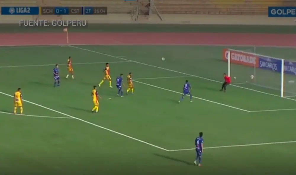 Brandon Palacios anotó el segundo gol de Carlos Stein. Foto: GolPerú