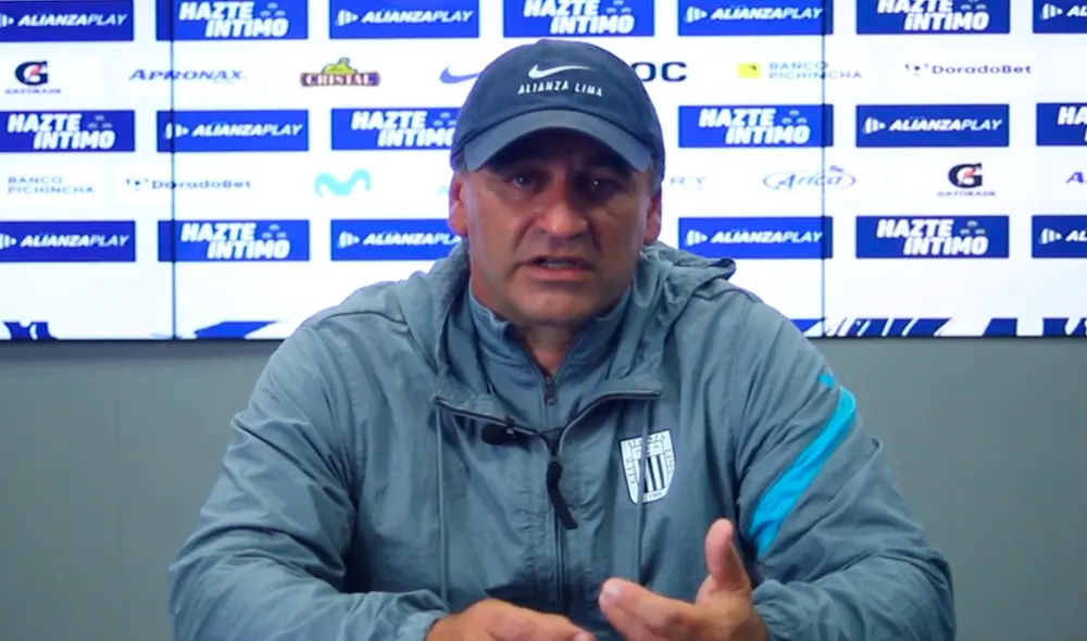 Carlos Bustos llegó al cuadro de La Victoria esta temporada. Foto: captura Alianza Lima Carlos Bustos llegó al cuadro de La Victoria esta temporada. Foto: captura Alianza Lima