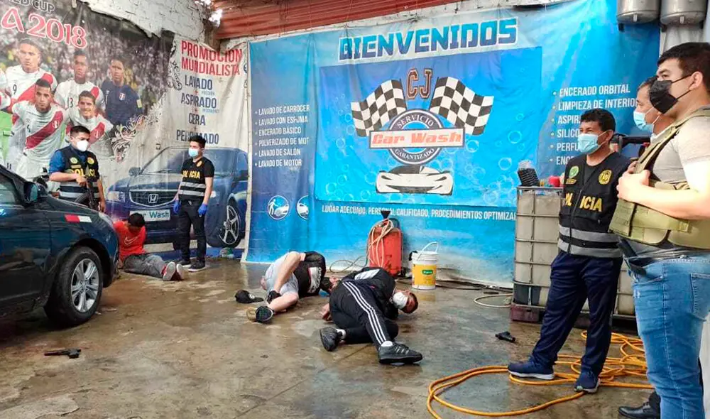 Sujetos fueron trasladados a la Depincri para las investigaciones correspondientes. Foto: Gianella Aguirre / URPI-LR