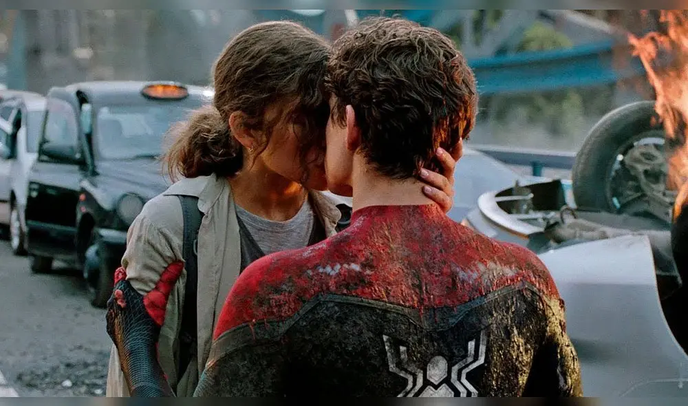 Zendaya, quien interpreta a Michelle Jones, dice que admira a Tom Holland por su papel de Spider-Man. Foto: Sony Pictures