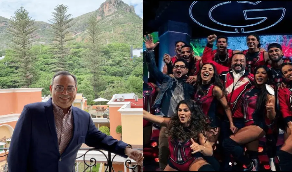 Gilberto Santa Rosa quedó asombrado con el regalo que le dieron en Esto es guerra. Foto: Gilberto Santa Rosa/Luciana Fuster/Instagram Gilberto Santa Rosa quedó asombrado con el regalo que le dieron en Esto es guerra. Foto: Gilberto Santa Rosa/Luciana Fuster/Instagram