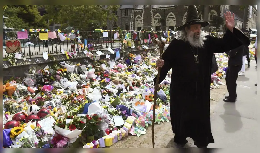 El mago Ian Brackenbury Channell ya no trabajará más como el Brujo de Nueva Zelanda para la ciudad de Christchurch. Foto: William West/AFP