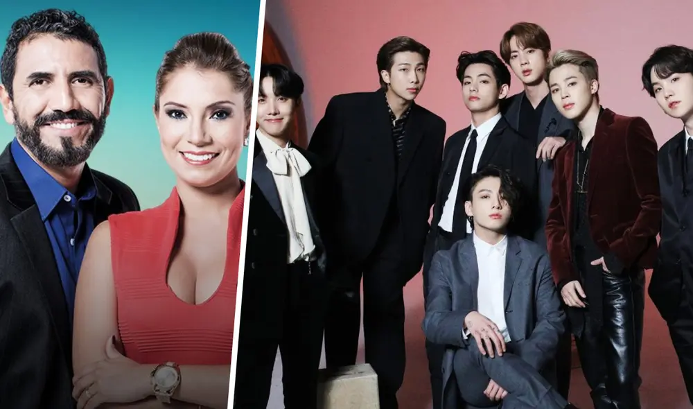 Conductores de canal peruano ATV en controversia por comentarios sobre BTS. Foto: composición LR/ATV/Hybe Conductores de canal peruano ATV en controversia por comentarios sobre BTS. Foto: composición LR/ATV/Hybe