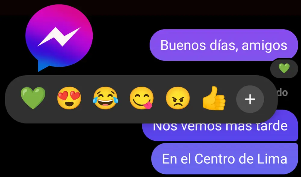Este truco de Facebook Messenger funciona en iOS y Android. Foto: composición LR